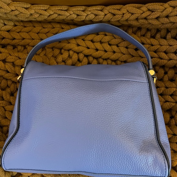 Kate Spade Periwinkle Flap Crossbody Bag with Top Handle - Picture 3 of 3